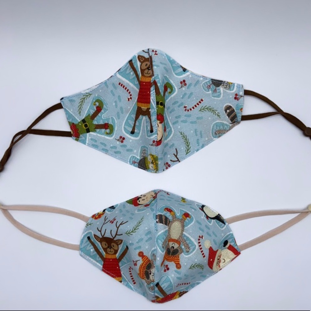 Handmade cozybeanz Holiday Face Mask